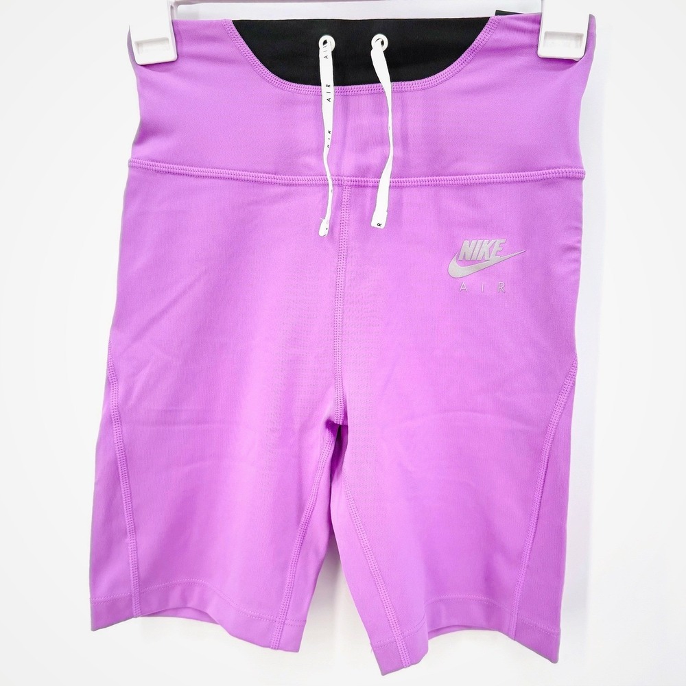 Nike Womens Air Epic Fast Running Bike Shorts XS Violet Purple NWT Tight Fit